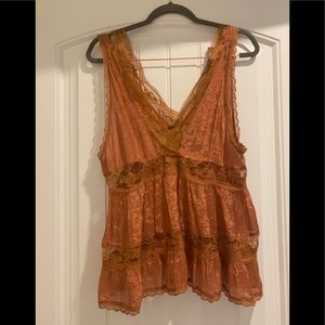 Free people lace tank